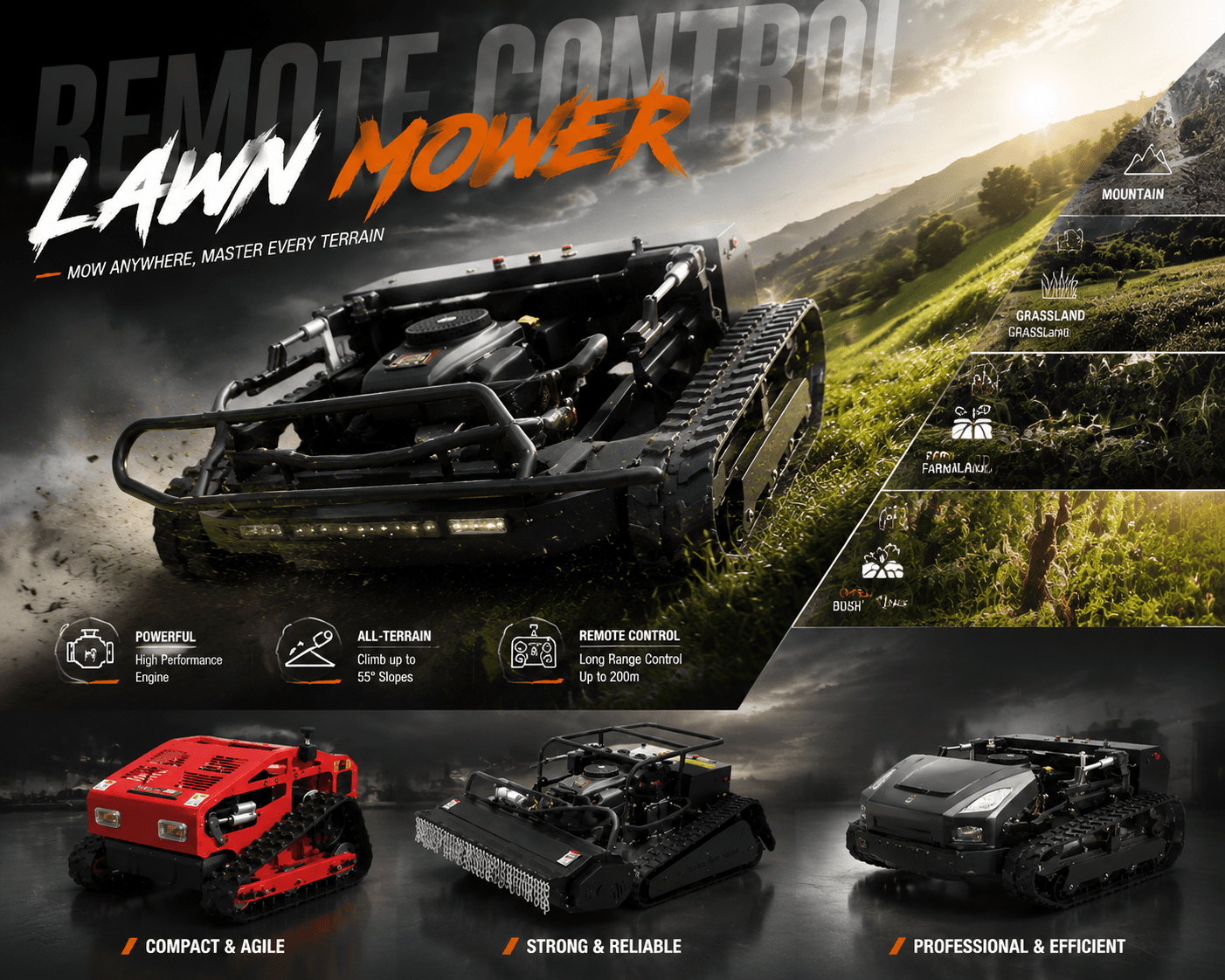 How Does a Remote Control Lawn Mower Reduce Manual Labor in Lawn Care?