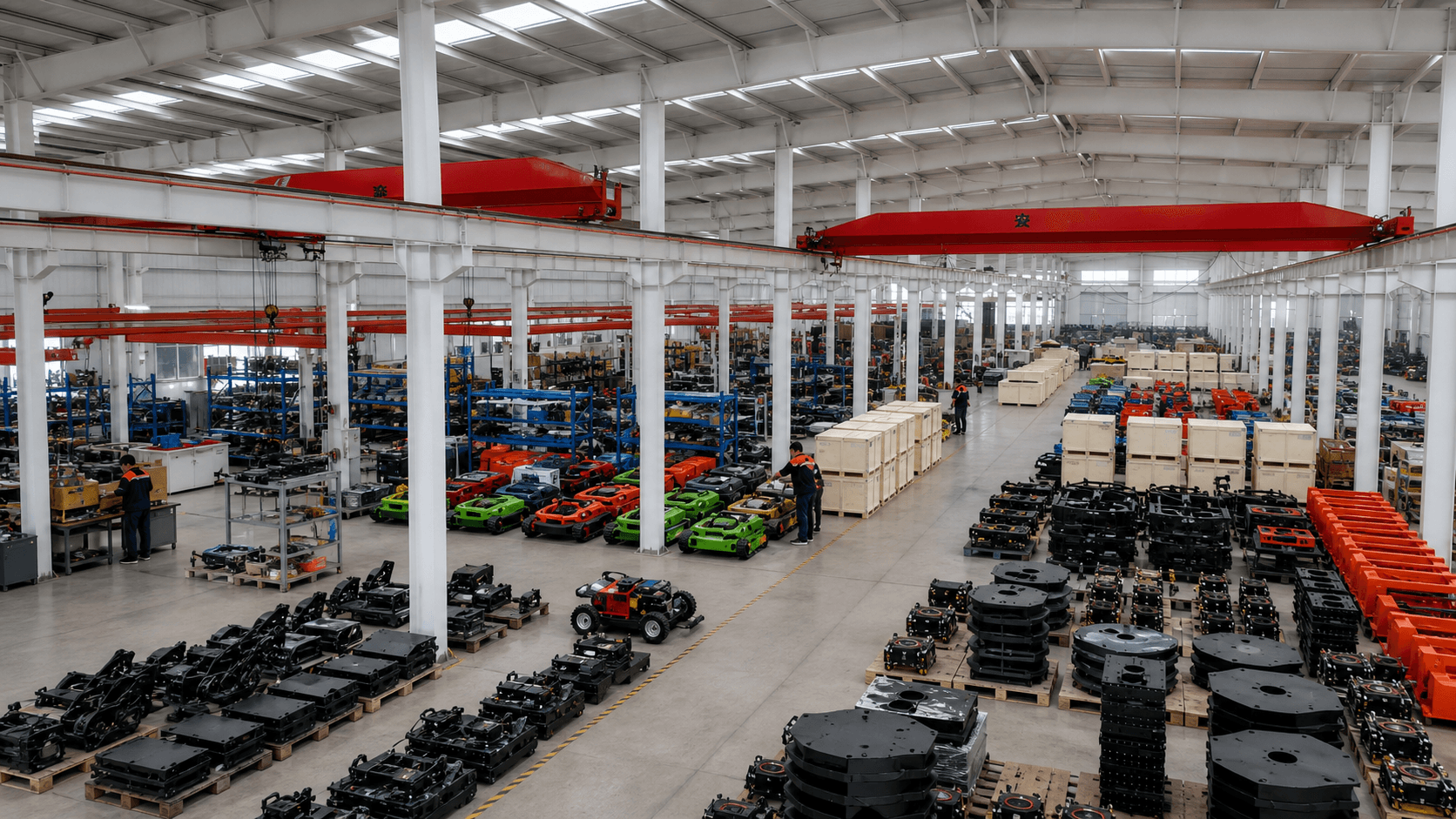 TOMAI mower parts and workshop support